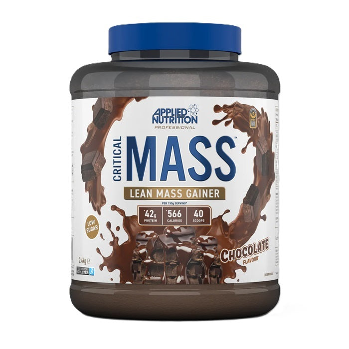 Applied Nutrition Critical Mass – profesionalus, šokolado skonio – 2400 g