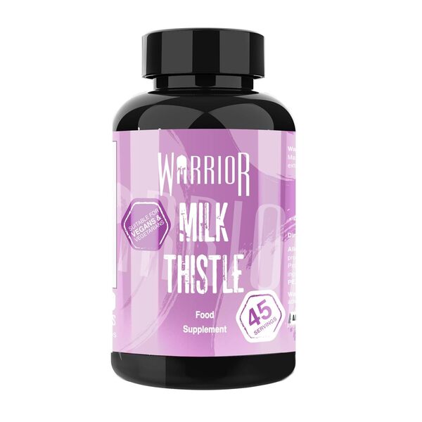 Warrior Kario pienligės (Warrior Milk Thistle) – 90 kapsulių