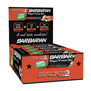 Stacker2 Europe Barbarian baltymų batonėlis su sausainiais ir riešutais – 12 x 40 g