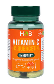 Holland & Barrett vitaminas C ir kvercetinas – 60 tablečių