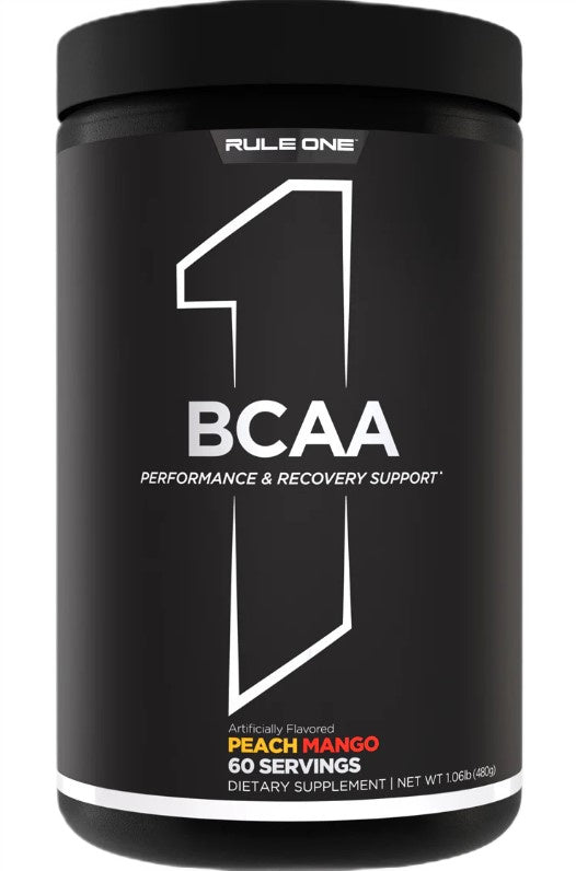 Rule One BCAA, persikų ir mangų skonio – 480 g