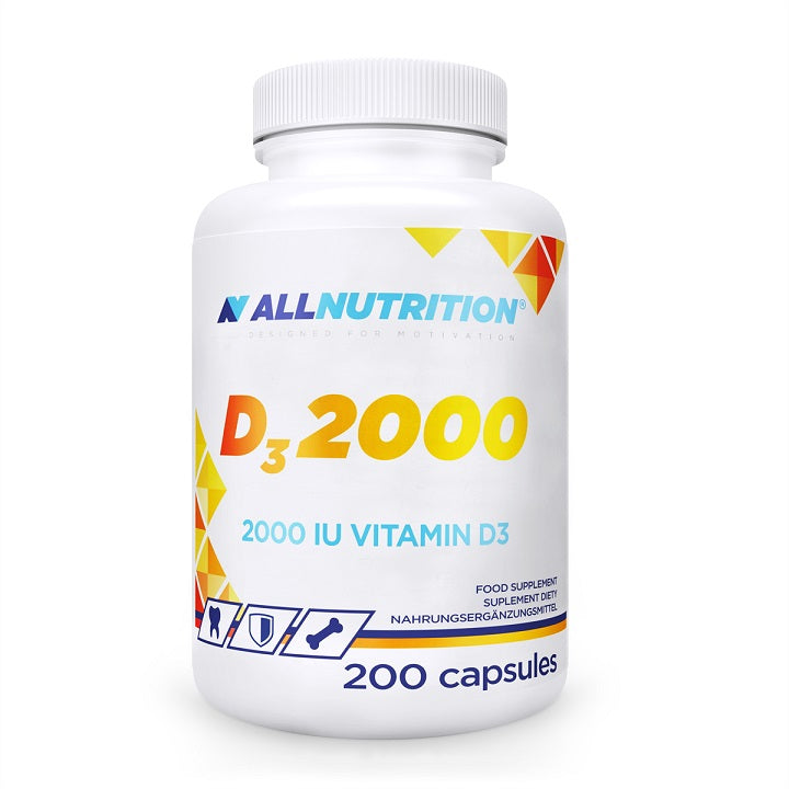 Allnutrition Vit D3 2000, 2000 TV – 200 kaps.