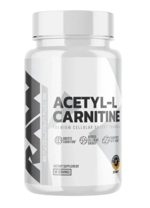 Raw Nutrition acetil - L - karnitinas - 60 kapsulių