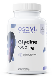 Produkto nuotrauka: Osavi Glycine, 1000mg - 60 vegan caps