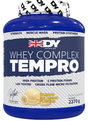 Dorian Yates išrūgų baltymų kompleksas Tempro, bananų ledai - 2270 g
