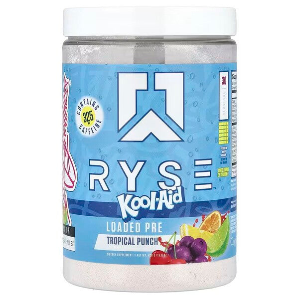 RYSE Loaded Pre, Kool - Aid tropinis punšas – 426 g