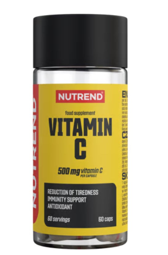 Nutrend vitaminas C, 500 mg - 60 kapsulių
