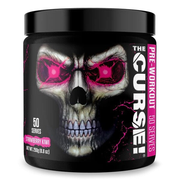 JNX Sports The Curse!, braškių ir kivių skonio traškučiai – 250 g