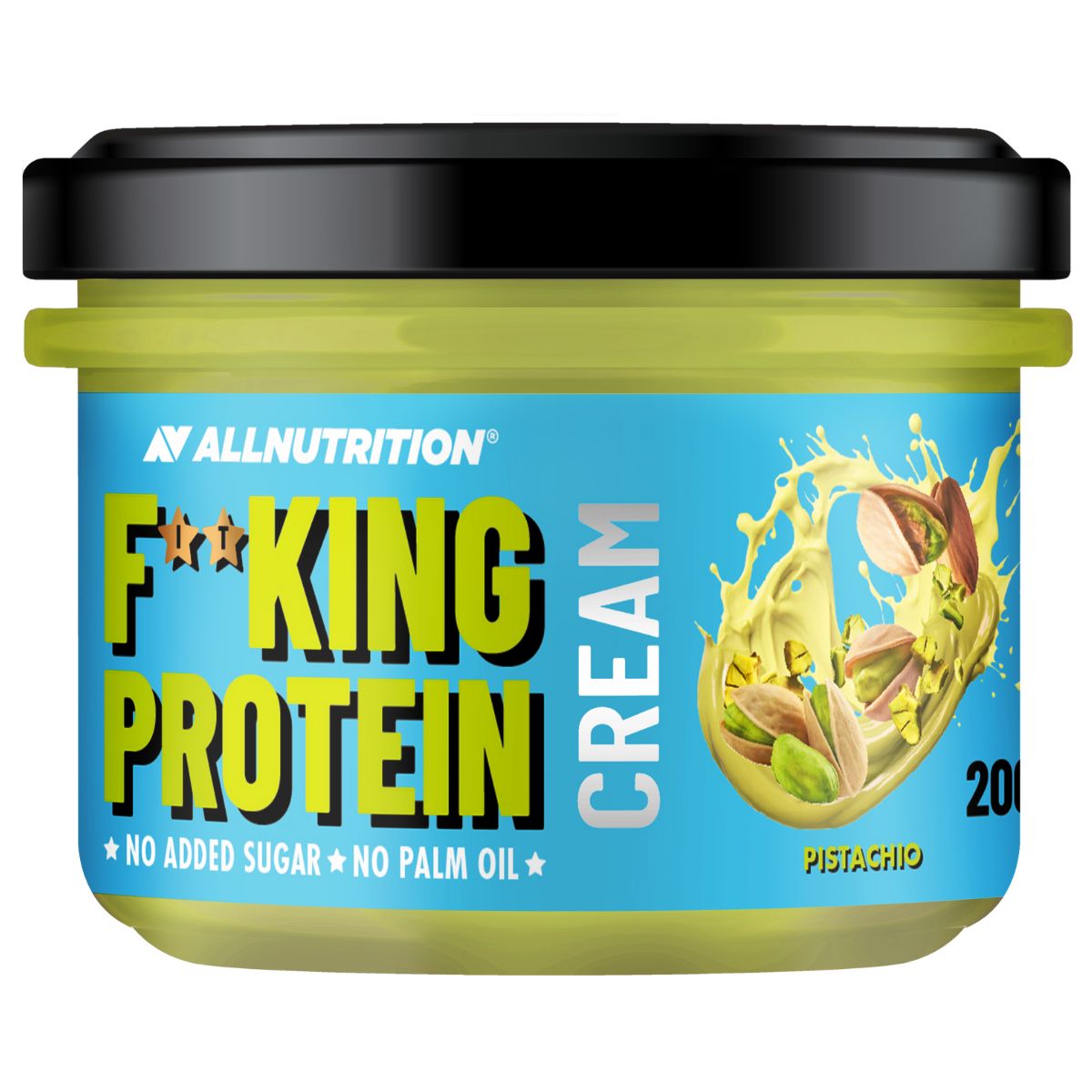 Allnutrition Fitking baltymų kremas su pistacijomis – 200 g