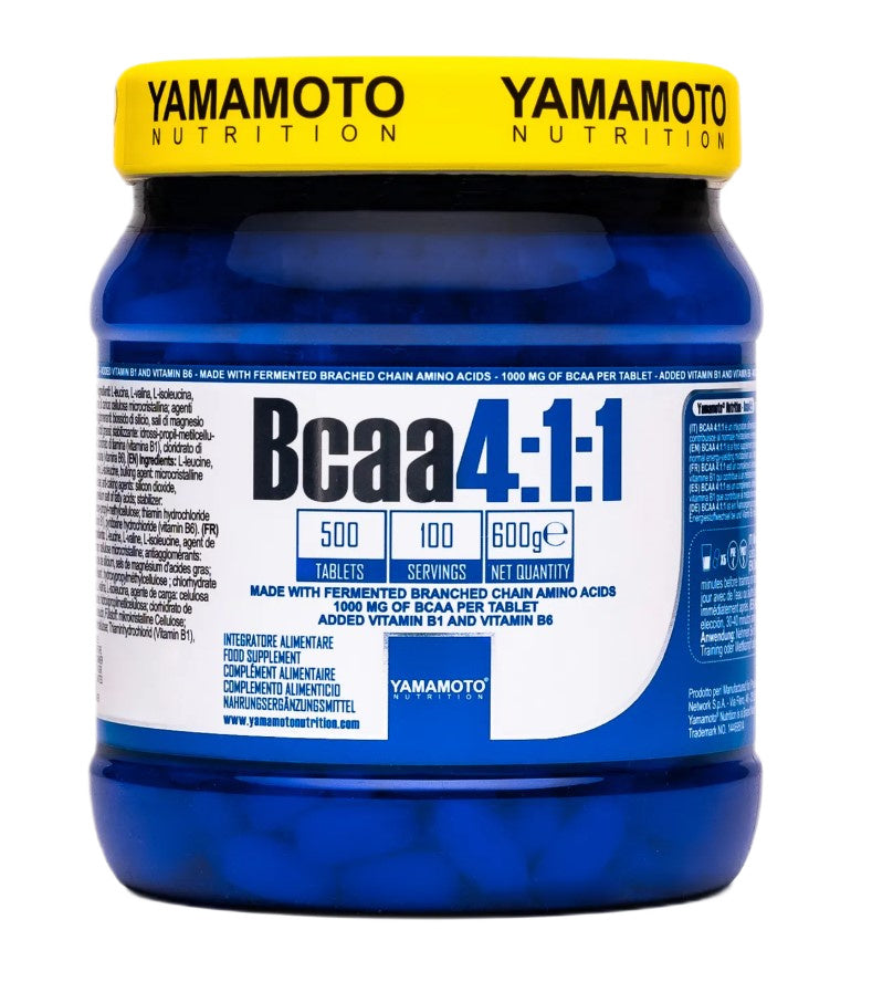 Yamamoto Nutrition BCAA 4:1:1 – 500 tablečių