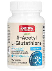 Jarrow Formulas S - acetil - L - glutationas, 100 mg - 60 tablečių