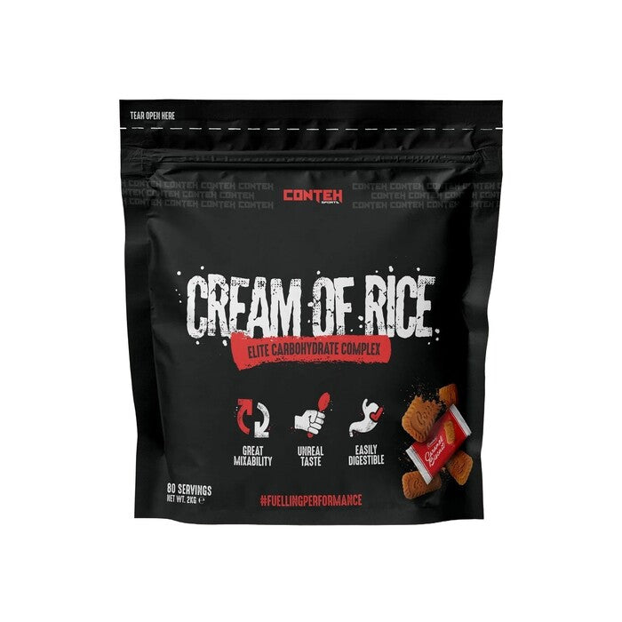 Conteh Sports ryžių kremas, karameliniai sausainiai - 2000 g