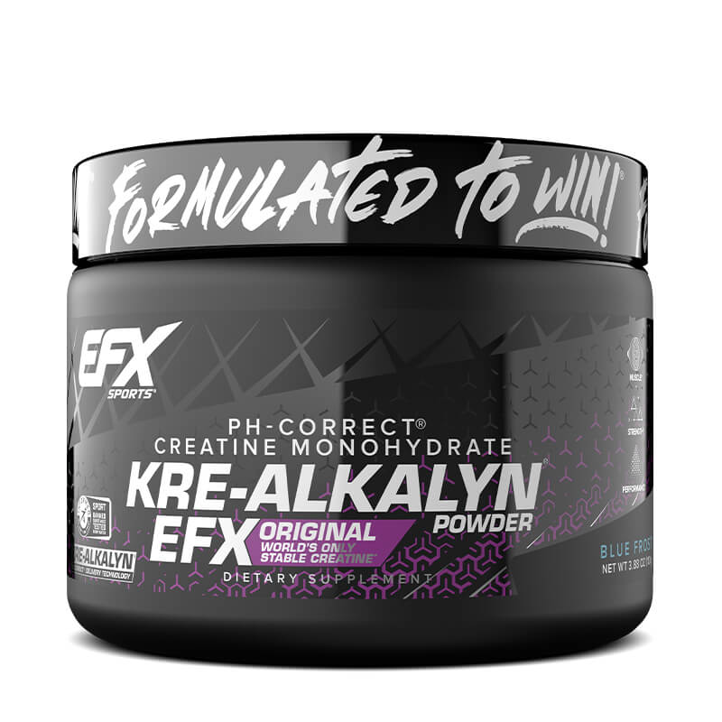 EFX Sports Kre - Alkalyn milteliai, mėlynas šerkšnas - 110 g