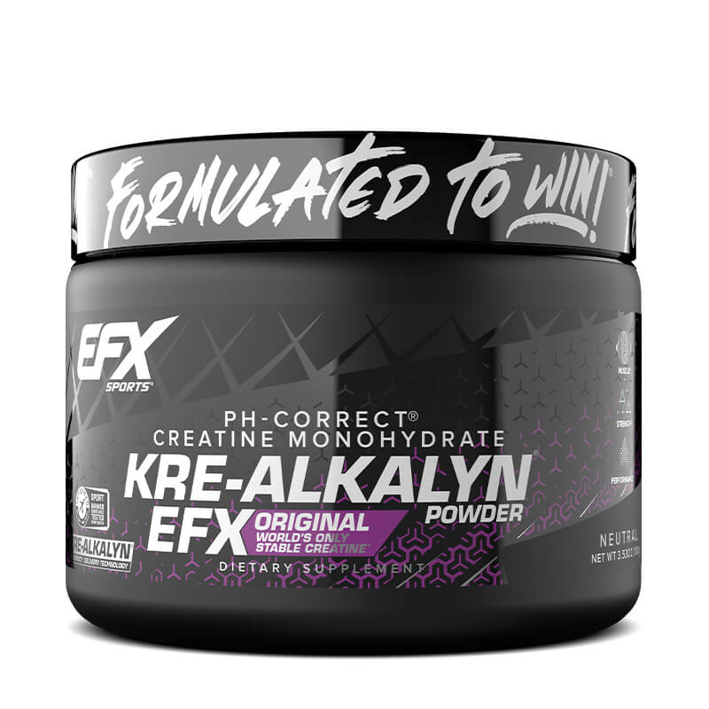 EFX Sports Kre - Alkalyn milteliai, be skonio - 100 g