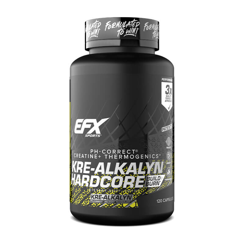 EFX Sports Kre - Alkalyn Hardcore - 120 kapsulių