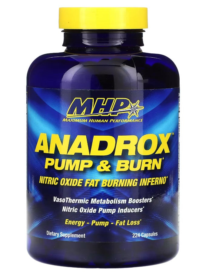 MHP Anadrox Pump & Burn - 112 kapsulių