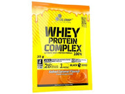 Olimp Nutrition išrūgų baltymų kompleksas 100%, sūdyta karamelė - 35 g (1 porcija)
