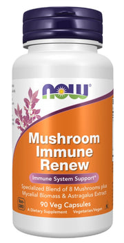 Produkto nuotrauka: NOW Foods Mushroom Immune Renew - 90 kapsulių