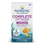 Nordic Naturals Complete Omega Junior, 283 mg citrinų skonio – 90 mini kapsulių