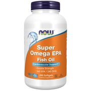 NOW Foods Super Omega EPA molekuliniu būdu distiliuotas – 240 kapsulių