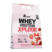 Olimp Nutrition išrūgų baltymai Xplode, braškių skonio - 2250 g