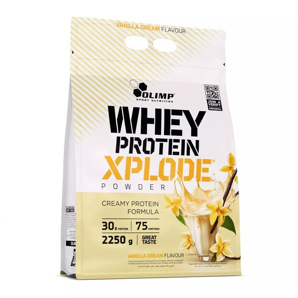 Olimp Nutrition išrūgų baltymai Xplode, Vanilla Dream - 2250 g