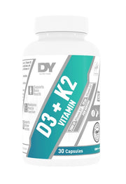 Dorian Yates vitaminas D3 + K2 - 30 kapsulių