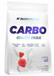 Allnutrition Carbo Multi Max, braškių skonio – 1000 g