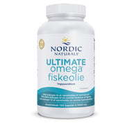 Nordic Naturals (Danijos etiketė) Ultimate Omega Fiskeolie, 1280mg citrina – 120 gelių