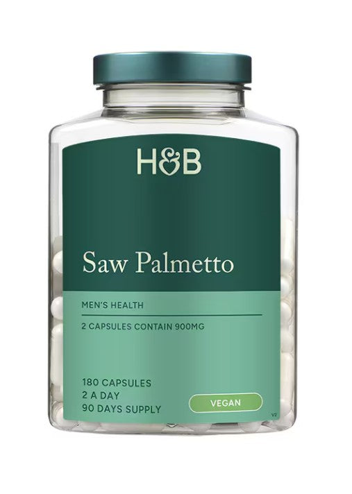 Holland & Barrett sabalpalmės ekstraktas, 900 mg – 180 kapsulių
