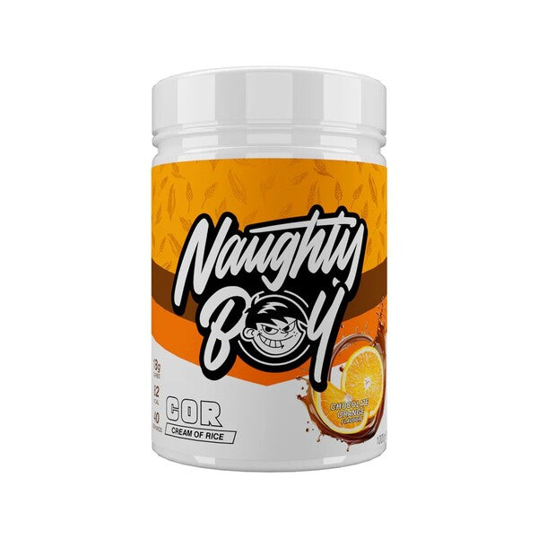 Naughty Boy ryžių kremas su šokolado ir apelsinų skonio traškučiais – 1000 g