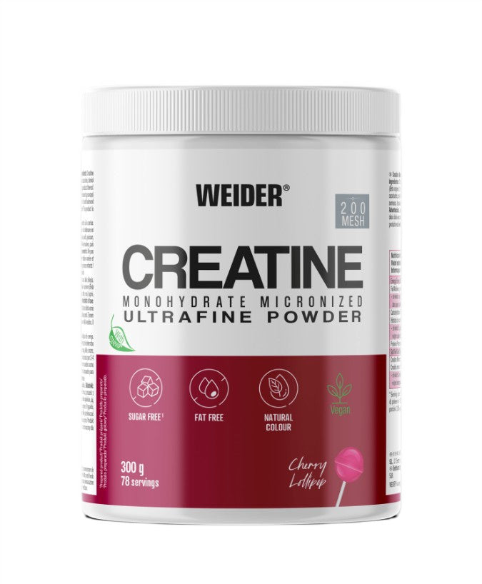 Weider kreatino monohidratas, mikronizuotas, vyšnių ledinukas - 300g