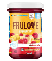 Allnutrition Frulove putėsiai, aviečių ir bananų skonio – 500 g