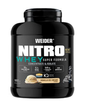 Weider Nitro Whey Super Formula, vaniliniai ledai - 908g