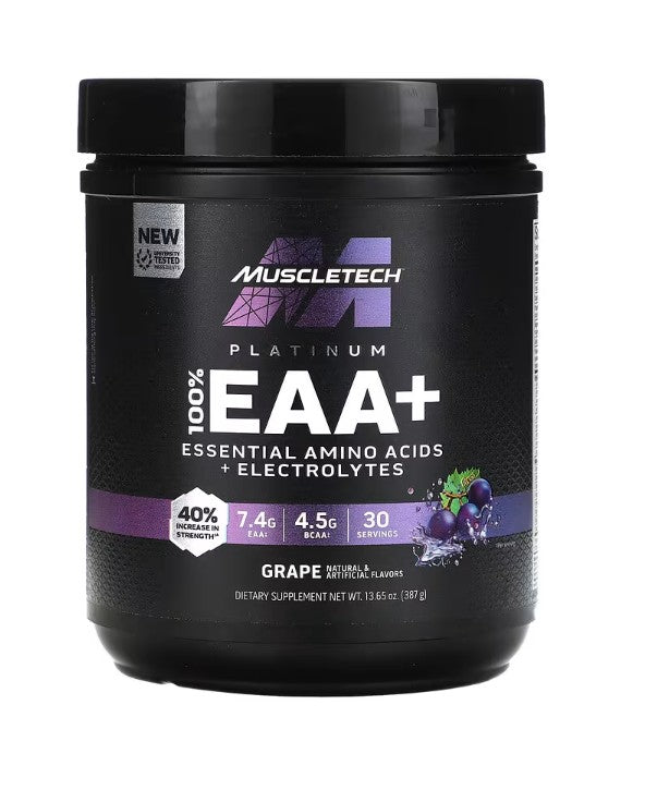MuscleTech Platinum 100 % EAA+, vynuogių – 387 g