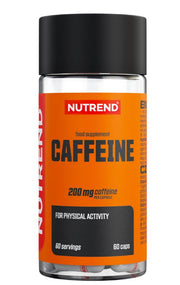 Nutrend kofeinas, 200 mg – 60 kapsulių