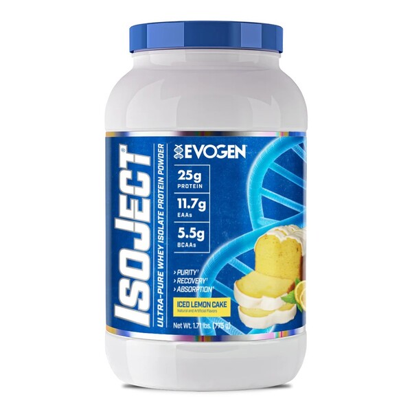 Evogen IsoJect, ledinis citrininis pyragas – 775 g