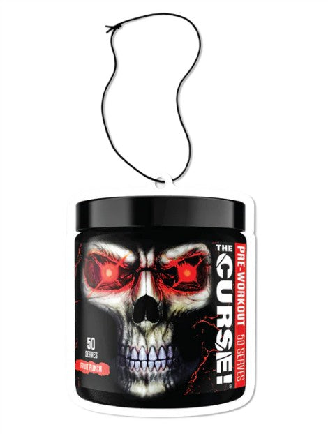 JNX Sports The Curse! prieš treniruotę skirtas oro gaiviklis vonelėje, kokosų skonio
