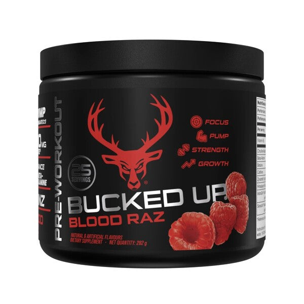 Bucked Up Bucked Up prieš treniruotę skirtas Blood Raz – 282 g