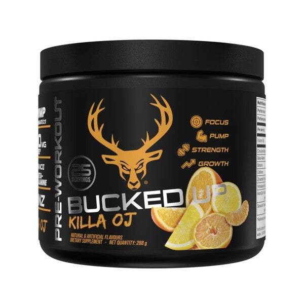 Bucked Up Bucked Up prieš treniruotę, Killa OJ – 288 g