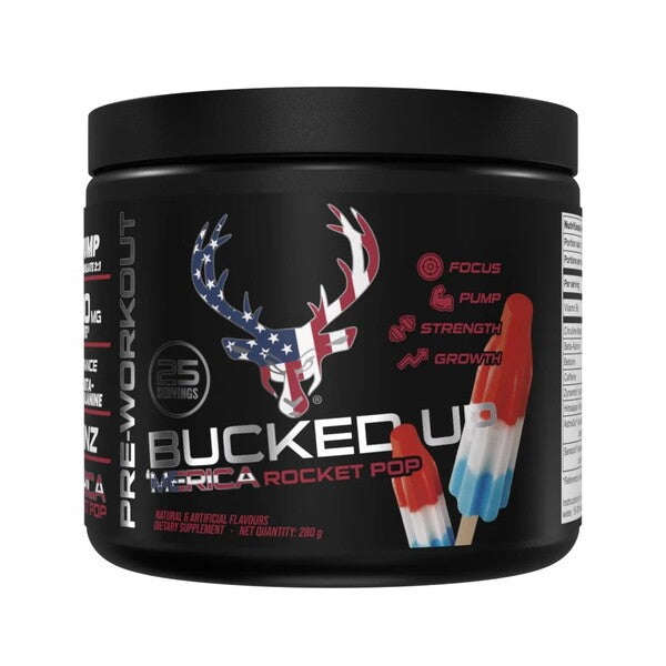 Bucked Up Bucked Up prieš treniruotę, Rocket Pop – 280 g