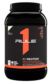 Rule One R1 baltyminis, vanilinis sviestinis pyragas – 900 g