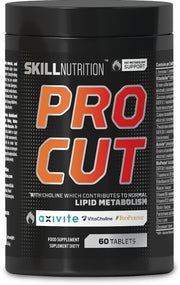 Skill Nutrition Pro Cut, riebalų apykaitos palaikymas – 60 tablečių