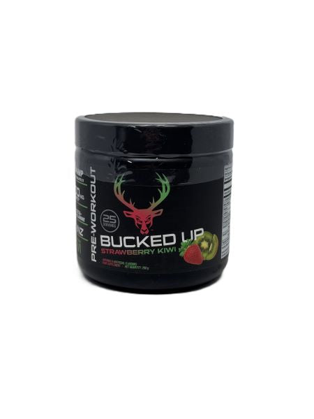 Bucked Up Bucked Up prieš treniruotę, braškių ir kivių skonio – 290 g