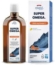 Produkto nuotrauka: Osavi Super Omega, 2900mg Omega 3 (Lemon) - 250 ml.