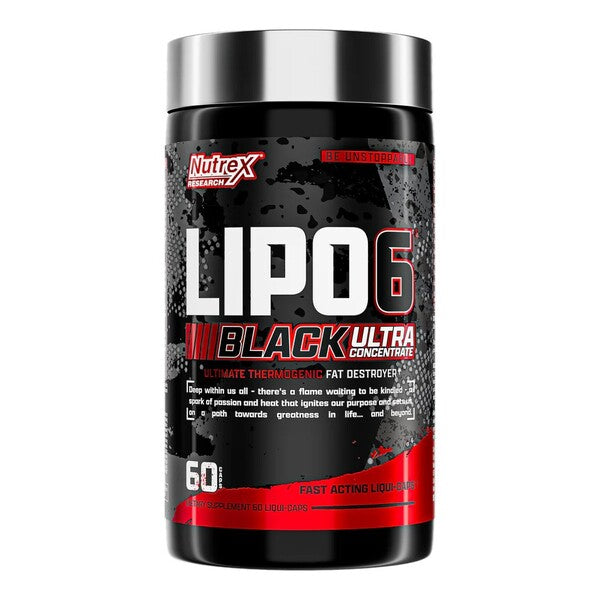 Nutrex Lipo - 6 Black Ultra koncentratas - 60 kapsulių