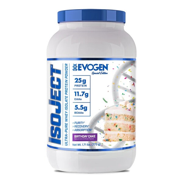 Evogen IsoJect, gimtadienio tortas - 775 g