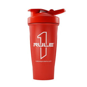 Rule One R1 purtyklė su kontūruotu logotipu, raudona – 600 ml.