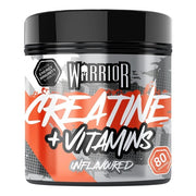 Warrior kreatinas + vitaminai, be skonio - 360 g