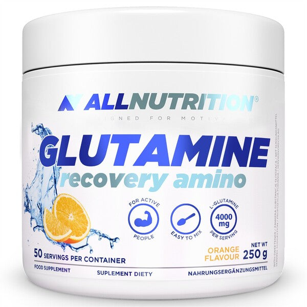 Allnutrition glutamino atsigavimo aminorūgštys, apelsinų skonio – 250 g